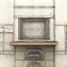 Sketch of a modern kitchen appliance design concept