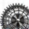 Gears interlocking, representing a strong manufacturing partnership